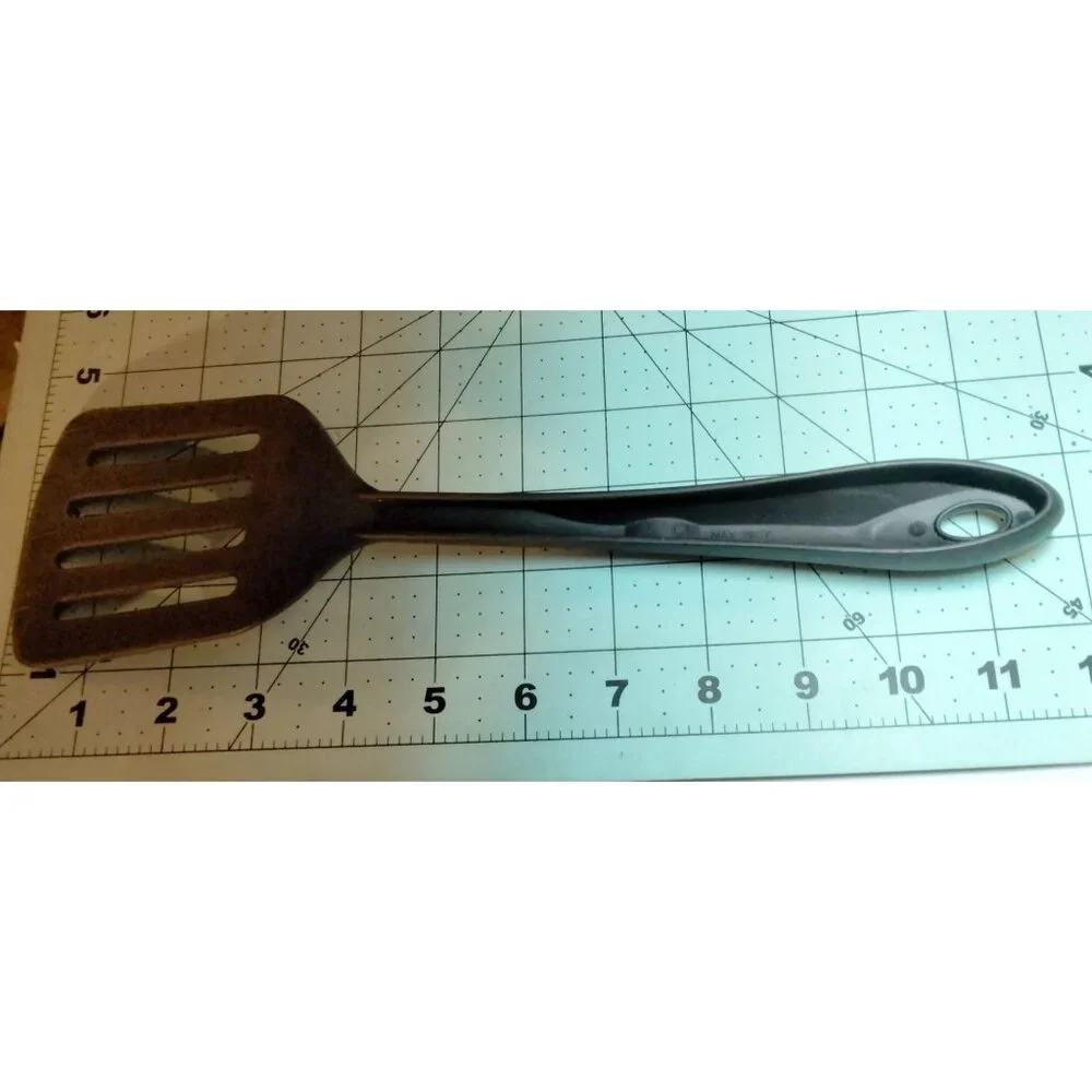 Coghlans Black Spatula Set Heat Resistant Nylon Non Stick Utensil